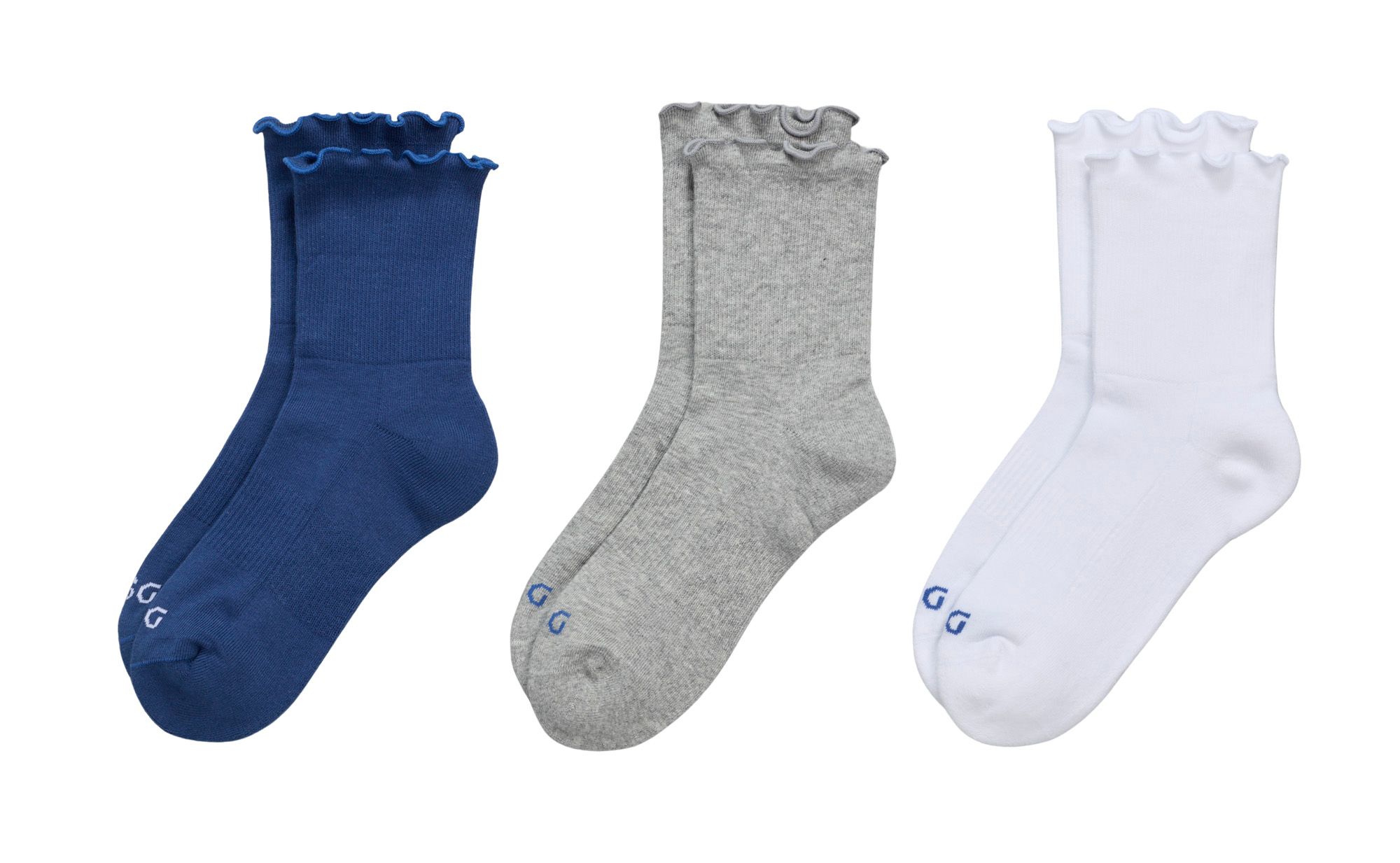 DSG Fold Over Ruffle Socks – 3 Pack