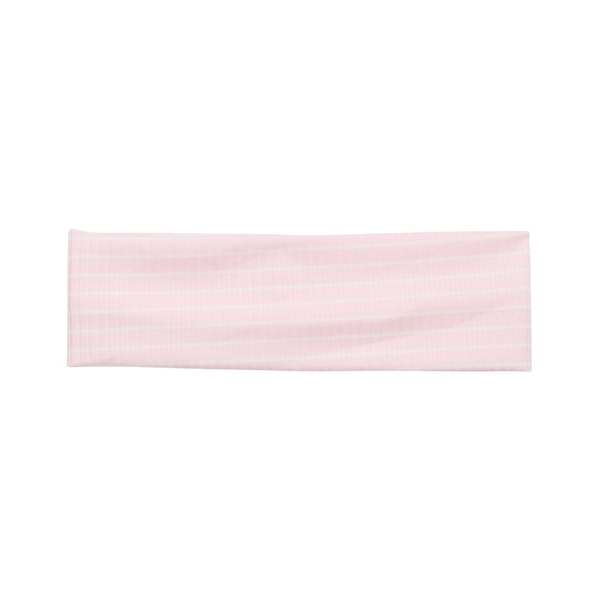 DSG Women's Momentum Rib Headband, Pink/White Stripe