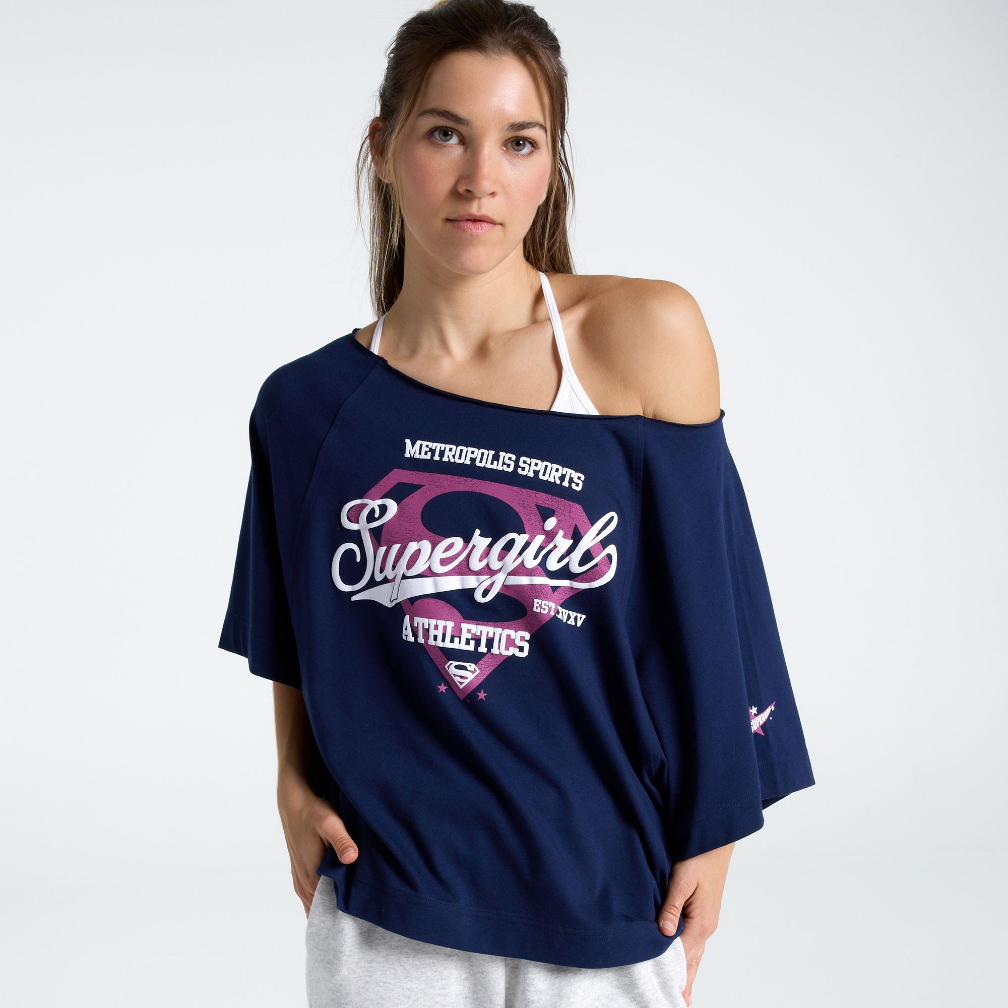 Supergirl Athletics Navy