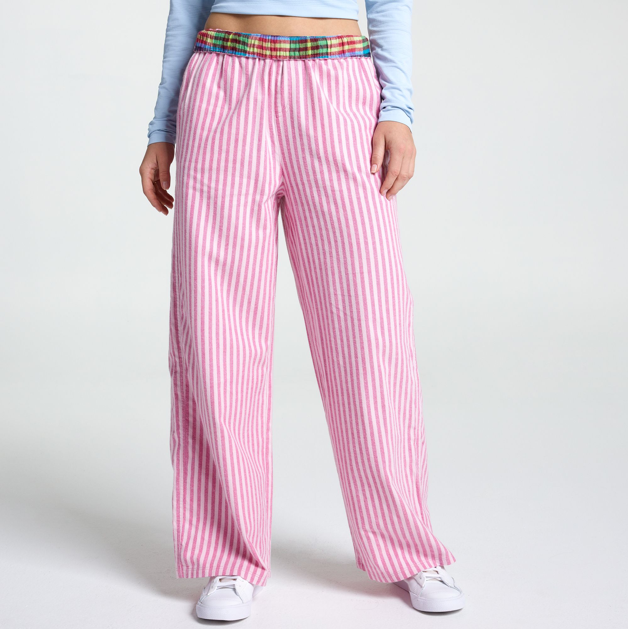 DSG Women's Game Day High-Rise Pants, XL, Pink Stripe