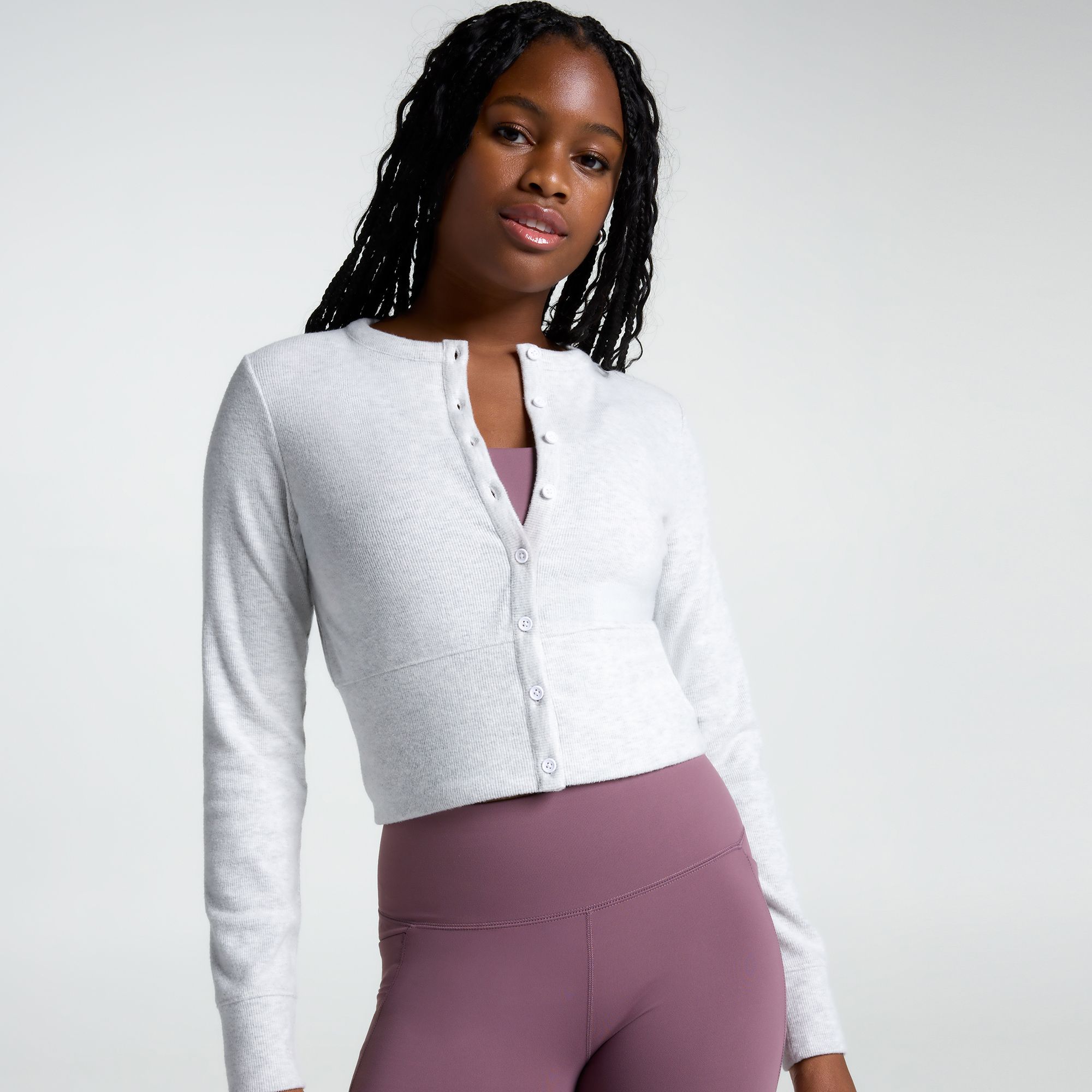 DSG Women's So Soft Rib Cardigan