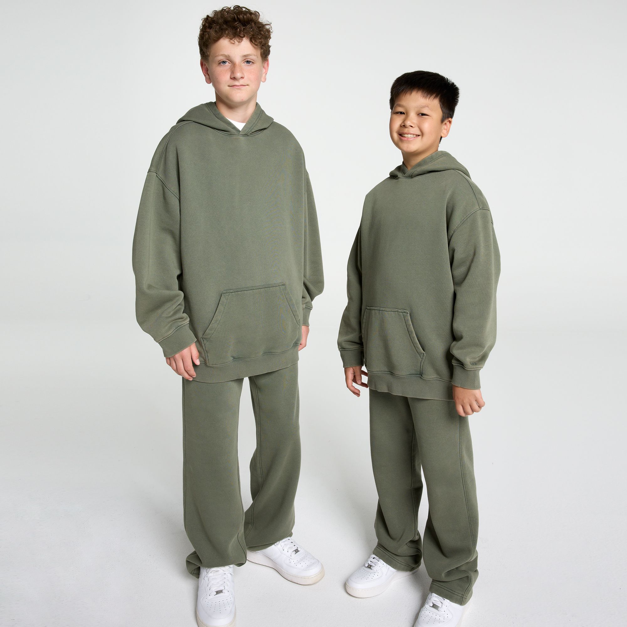 DSG Youth Classic Washed Fleece Hoodie