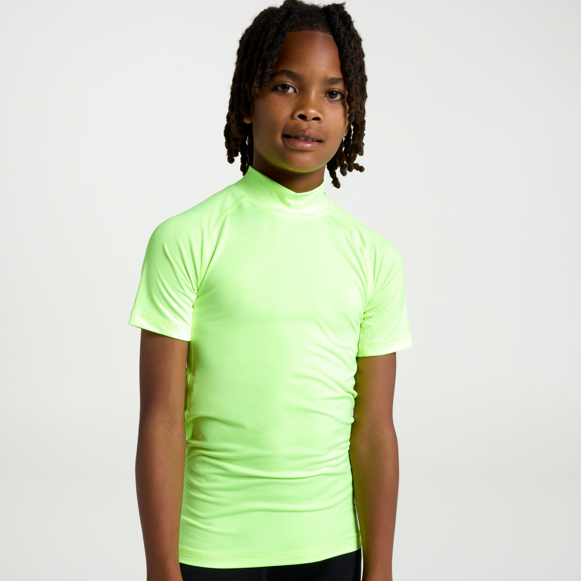 DSG Youth Short Sleeve Compression Mock