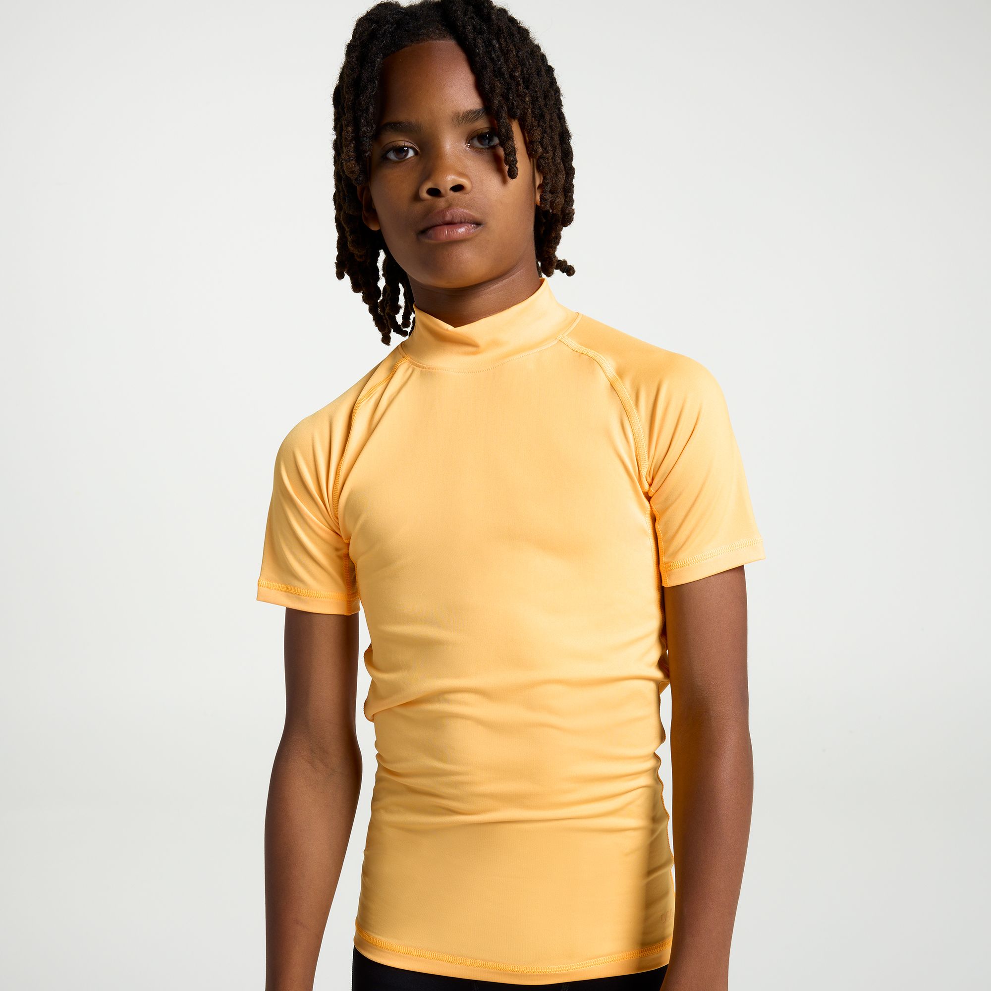 DSG Youth Short Sleeve Compression Mock