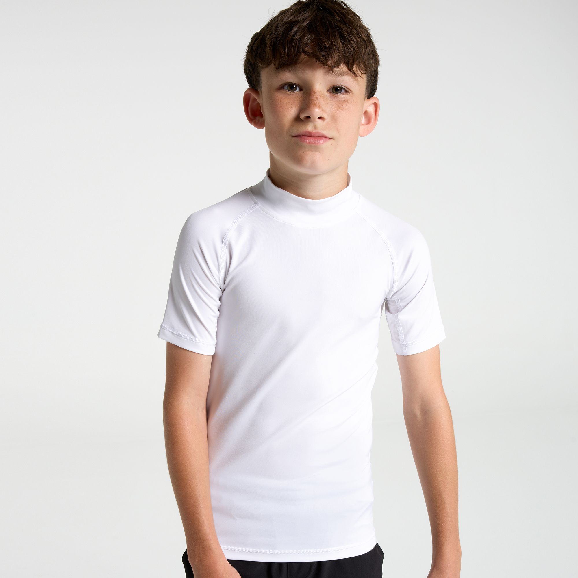 DSG Youth Short Sleeve Compression Mock