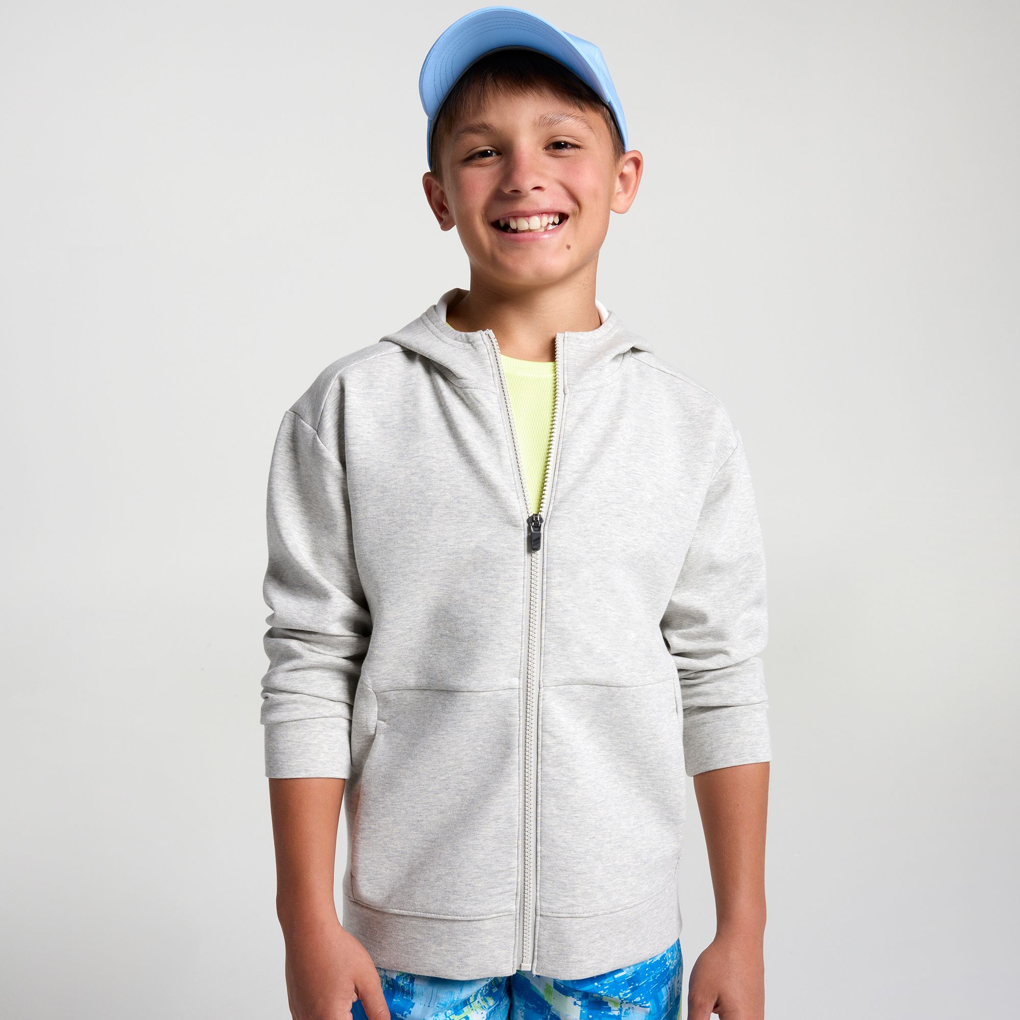 DSG Boys' Sport Fleece Full-Zip Hoodie