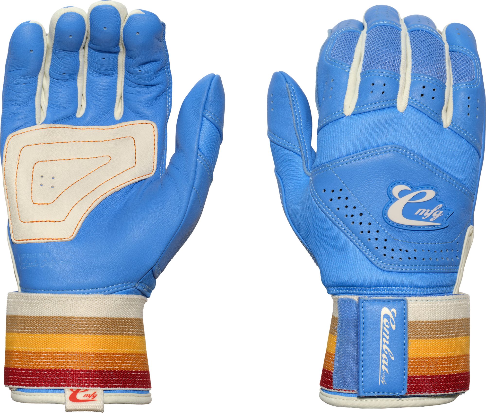 COMBAT MFG Coastal Collective Long Cuff Batting Gloves