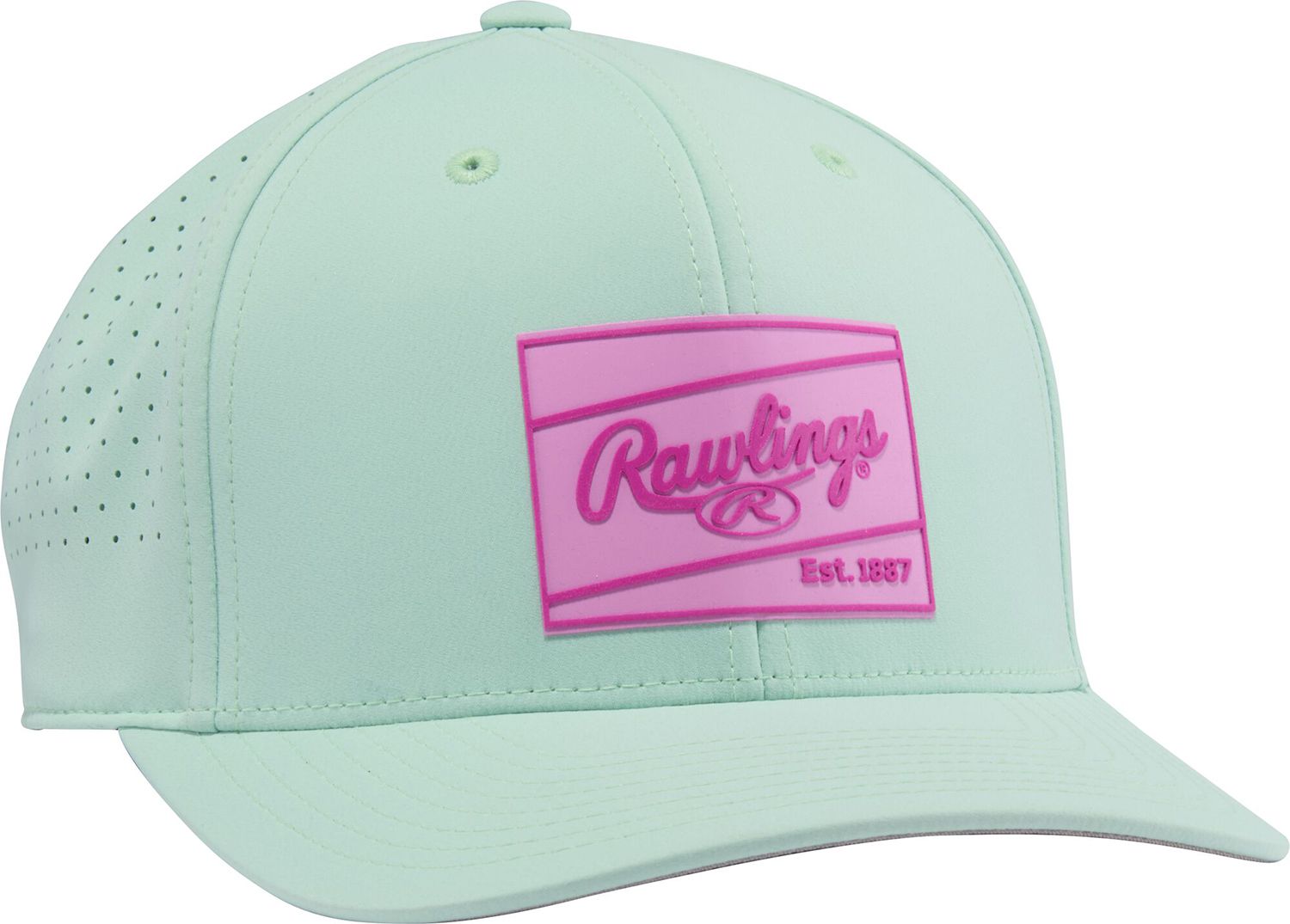 Rawlings Performance Curved Bill Baseball Hat