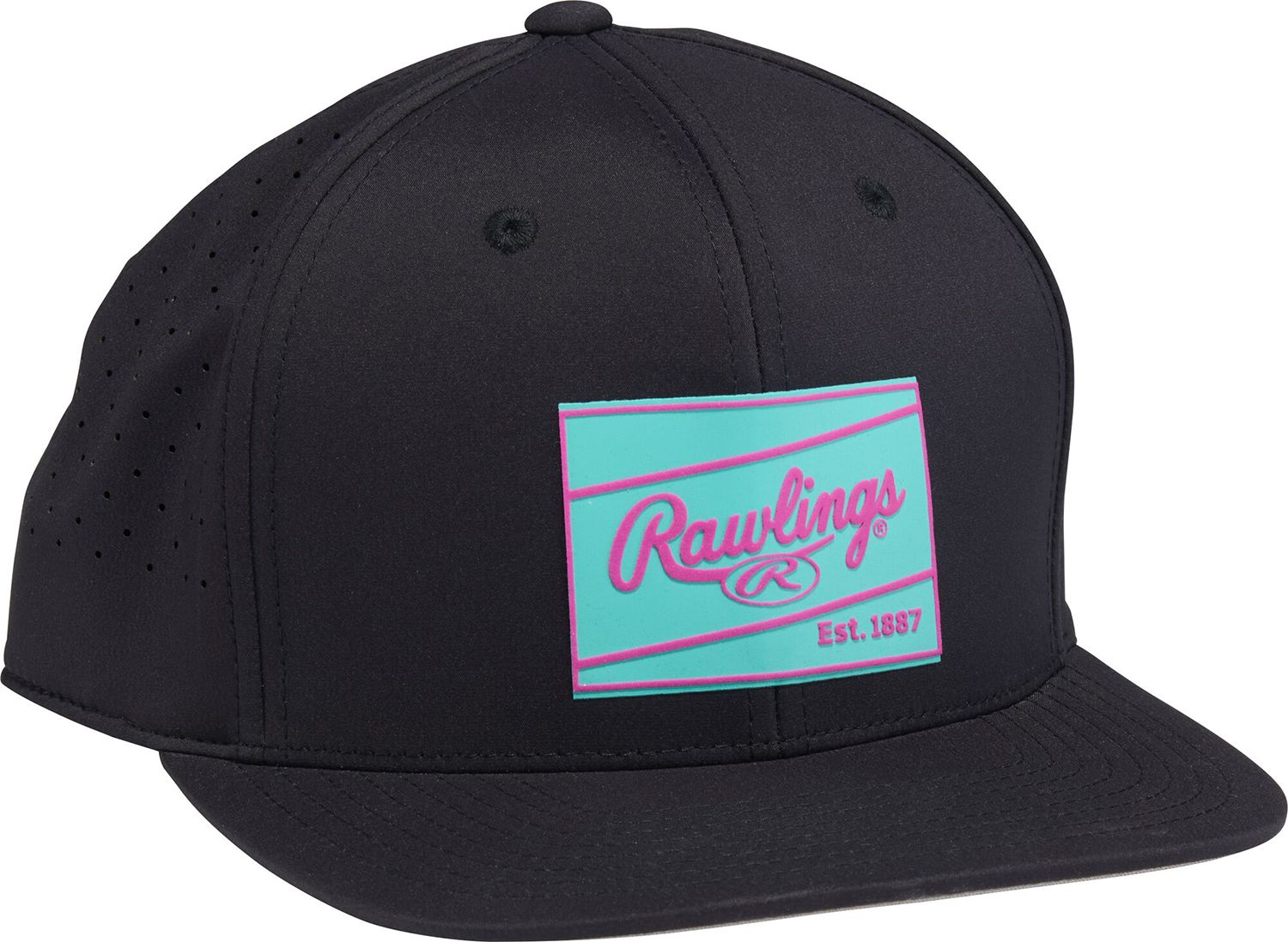 Rawlings Performance Flat Bill Baseball Hat
