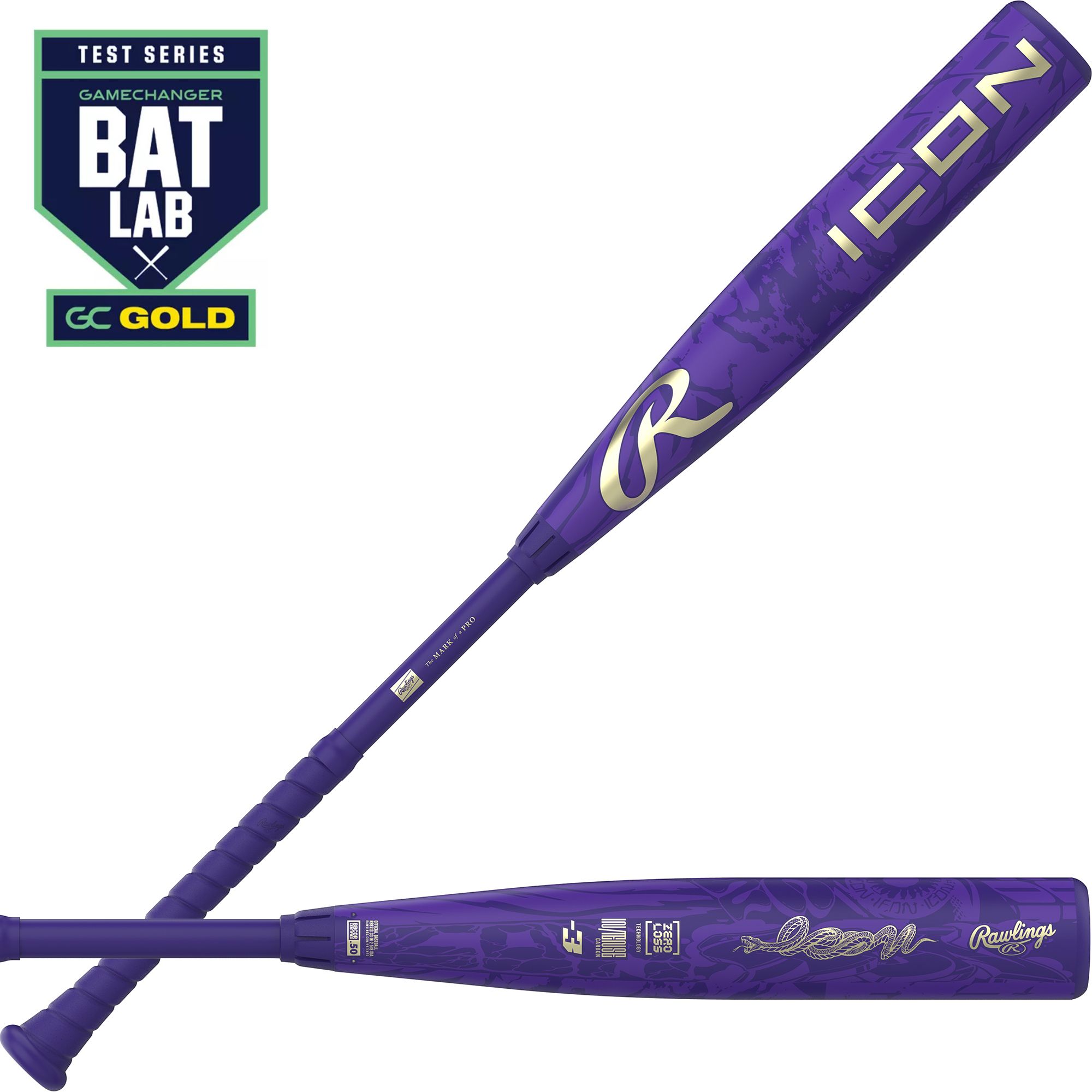 Rawlings Icon BBCOR Bat 2027 (-3)
