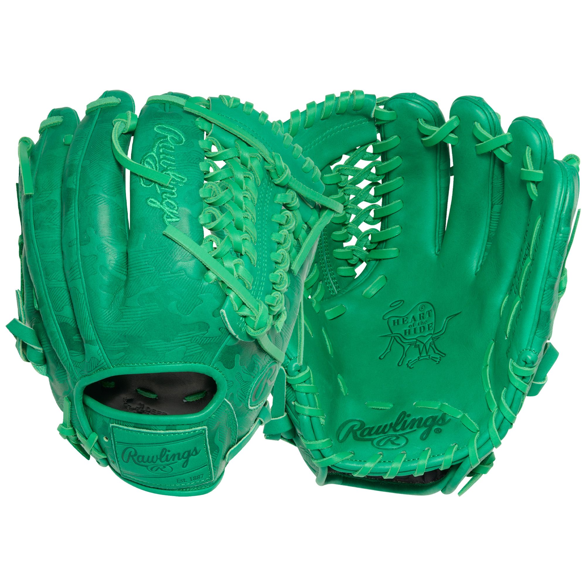 Rawlings 11.75" Color Sync 10 Heart of the Hide Series Glove - Kelly Green