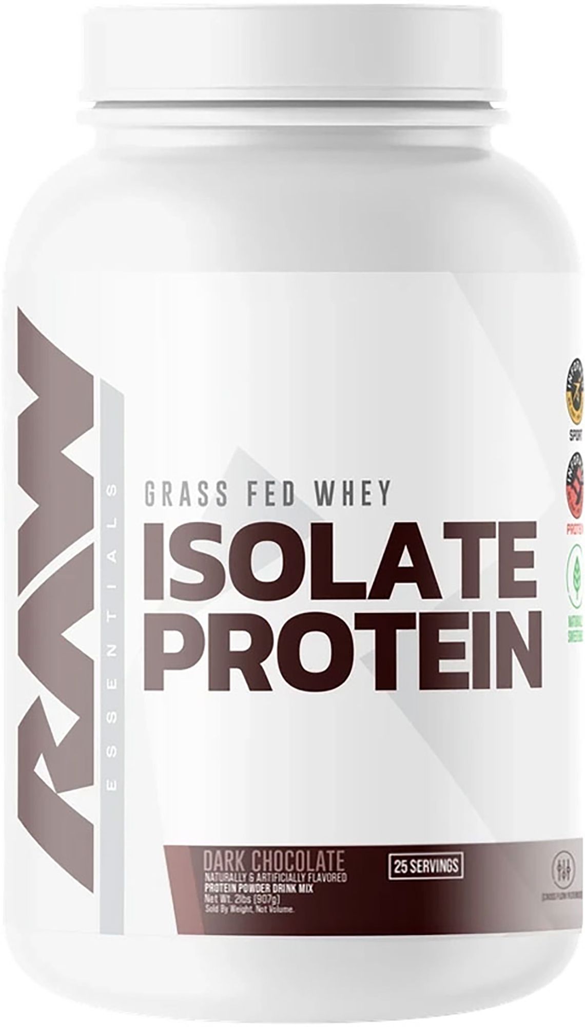 RAW BUM ISO Dark Chocolate Protein Powder
