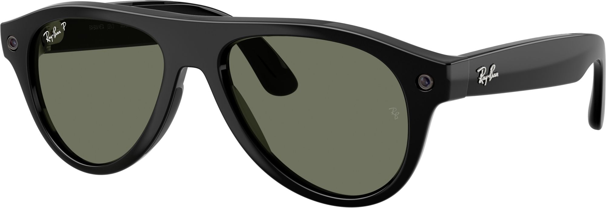 Ray-Ban Aviator Meta (Gen 3) Sunglasses - Black