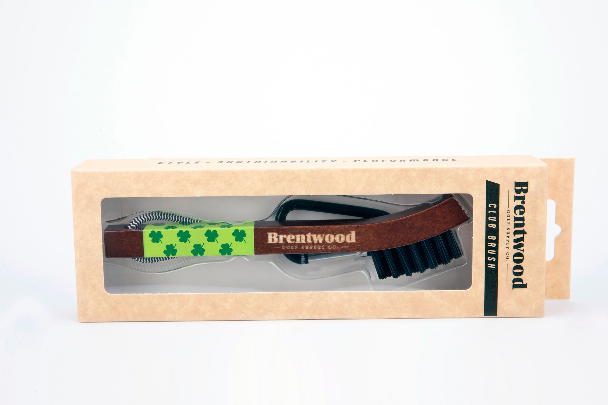Brentwood Golf Supply Wooden Club Brush