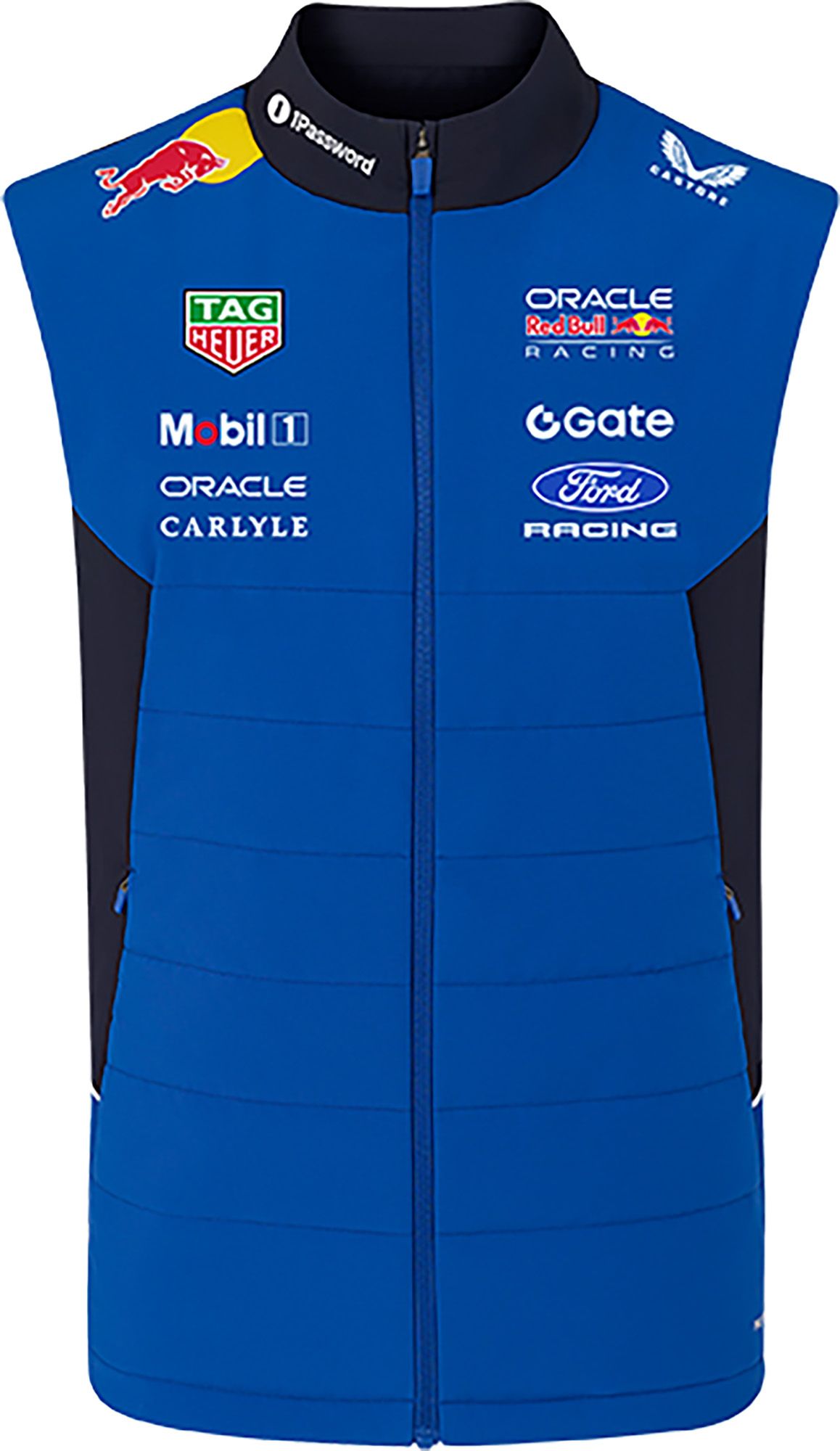 F1 Red Bull Racing Men's Blue Replica Team Vest
