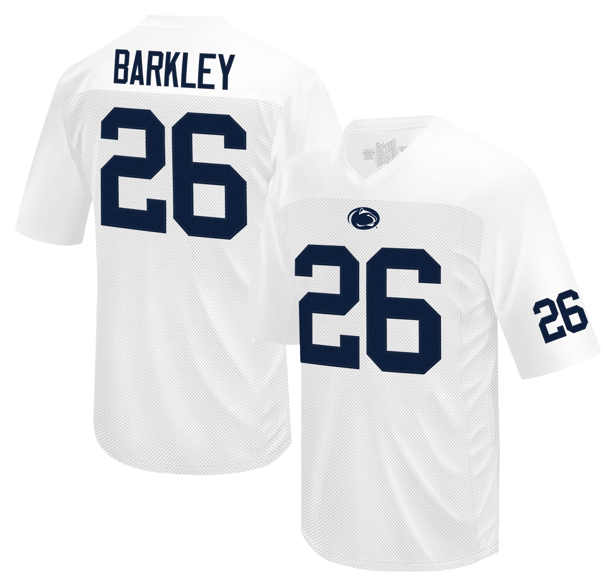 Retro Brand Men's Penn State Nittany Lions Saquon Barkley Football Jersey