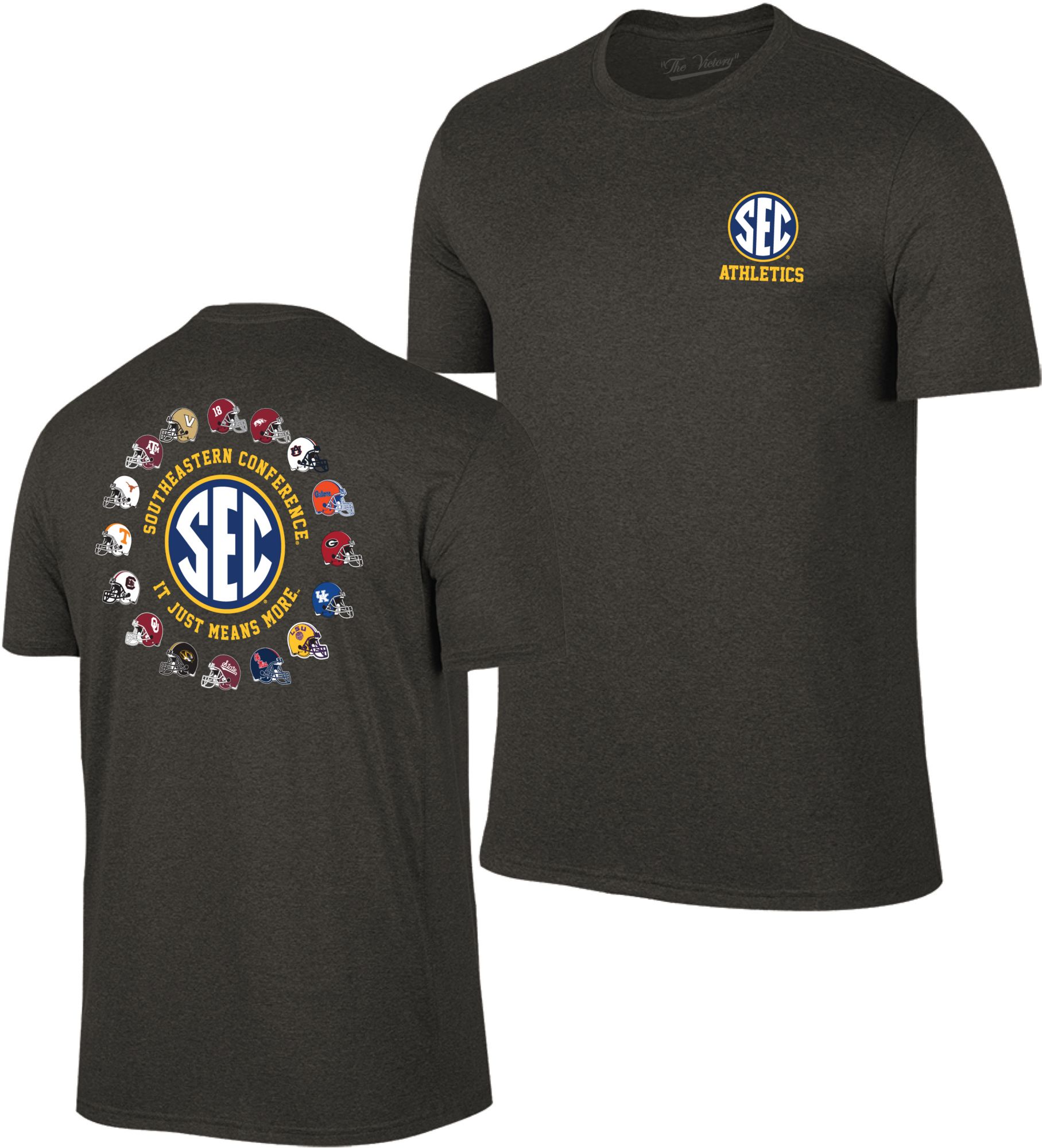Retro Brand Men's NCAA SEC Helmet T-Shirt