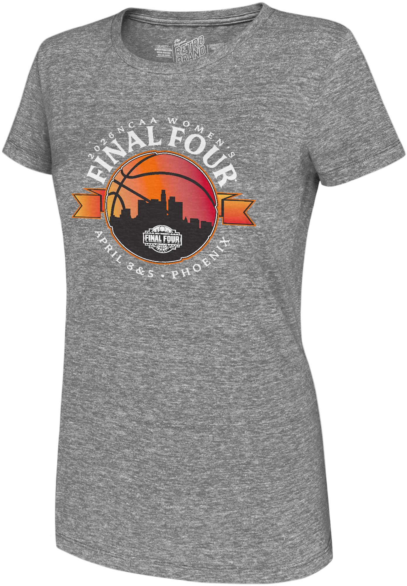 Retro Brand Women's 2026 NCAA Women's Basketball Final Four Phoenix T-Shirt