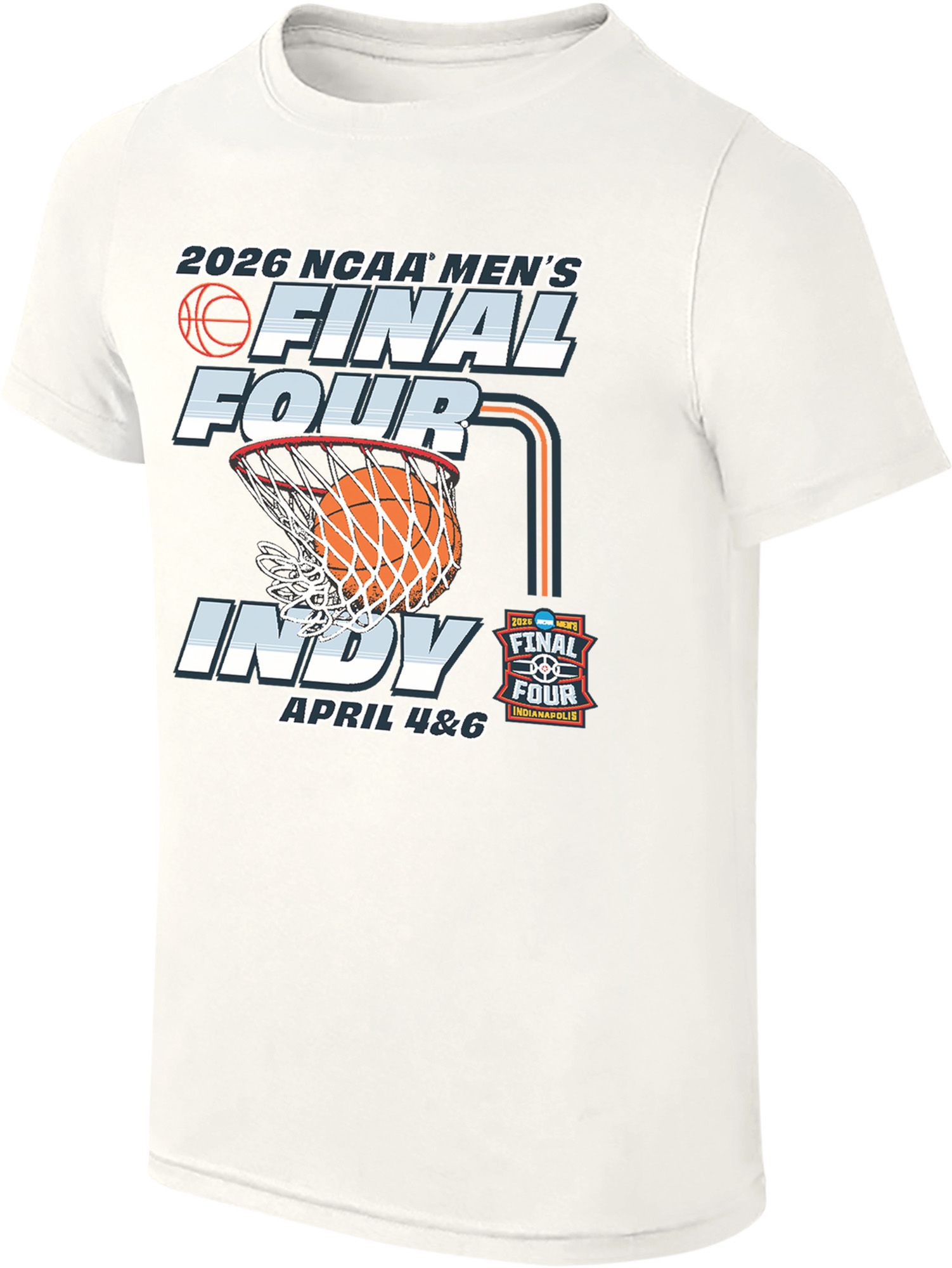 Retro Brand Youth 2026 NCAA Men's Basketball Final Four T-Shirt