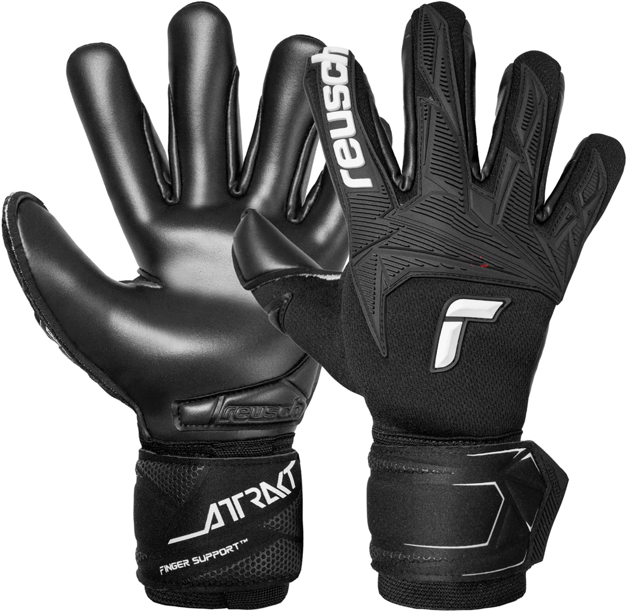 Reusch Attrakt Freegel Finger Support Soccer Goalie Gloves