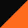 Black/Orange