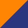 Sharp Blue/Shocking Orange