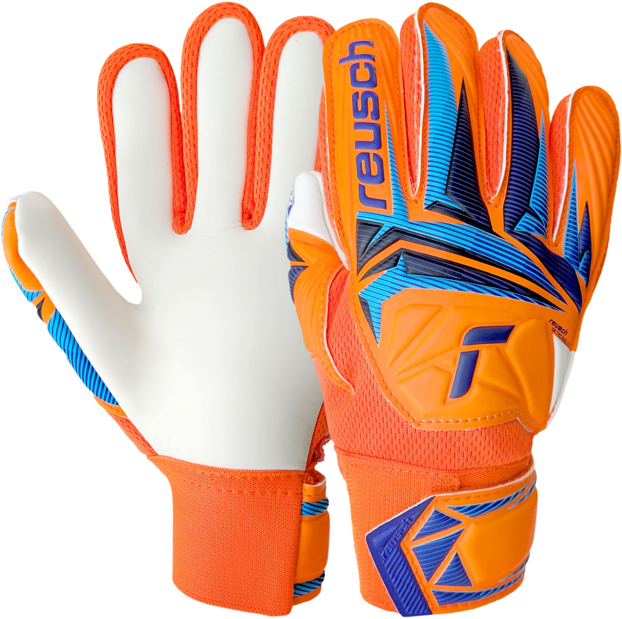 Reusch Youth Attrakt Starter Finger Support Goalkeeper Gloves