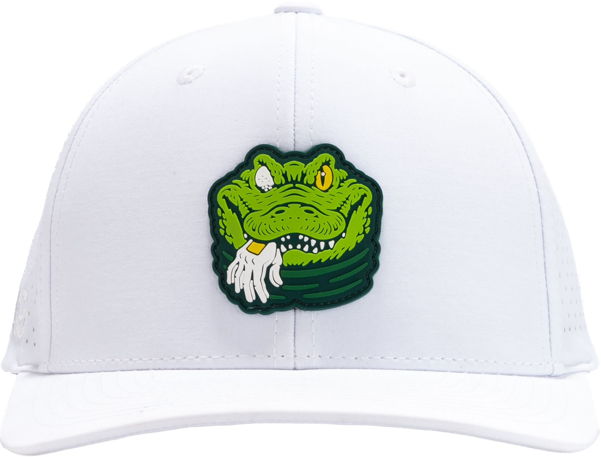 Rewind By SWAG Golf Men's Alligator Golf Hat, White