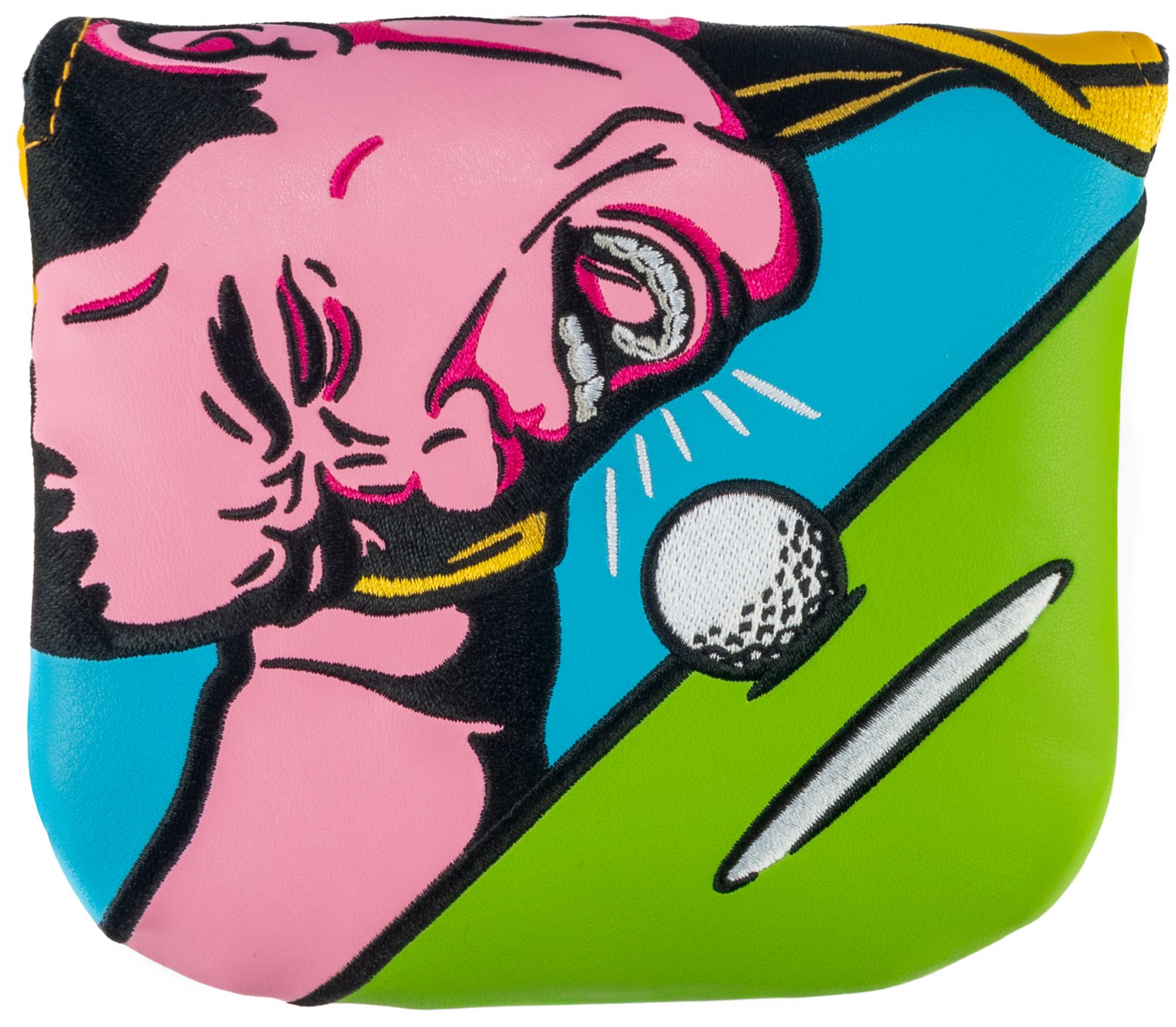 REWIND Golf Happy Gilmore Go Home Large Center Shaft Mallet Putter Headcover