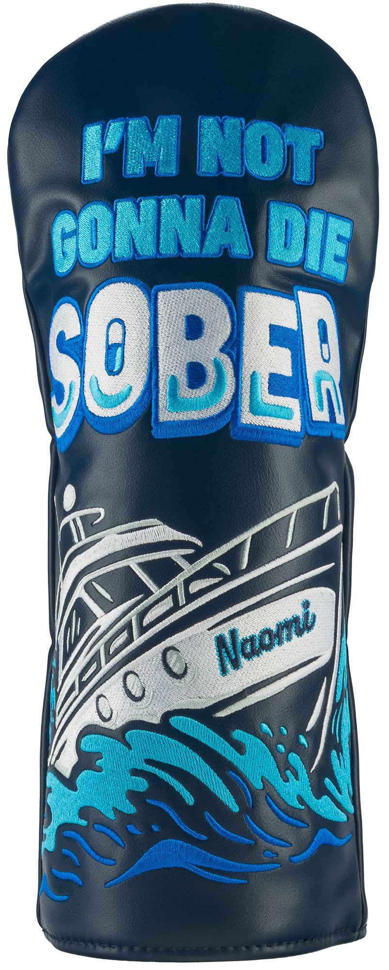 REWIND Golf Wolf of Wall Street I'm Not Gonna Die Sober Driver Headcover