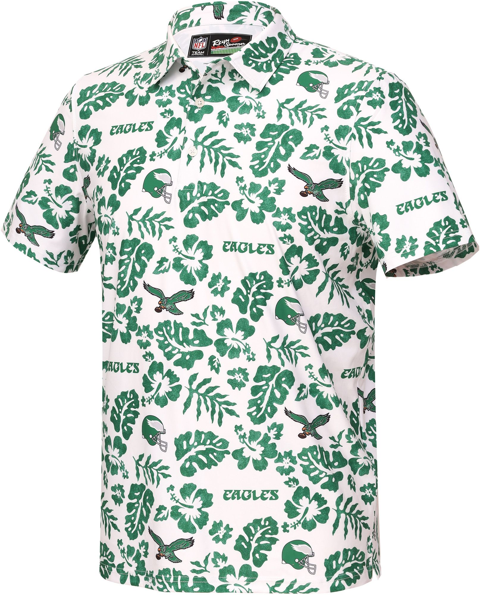 Reyn Spooner Men's Philadelphia Eagles White Polo