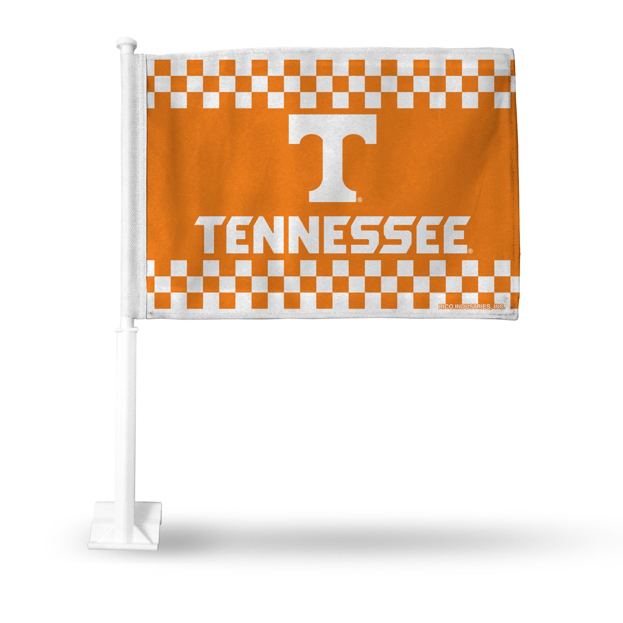 Rico Tennessee Volunteers Checkered Car Flag