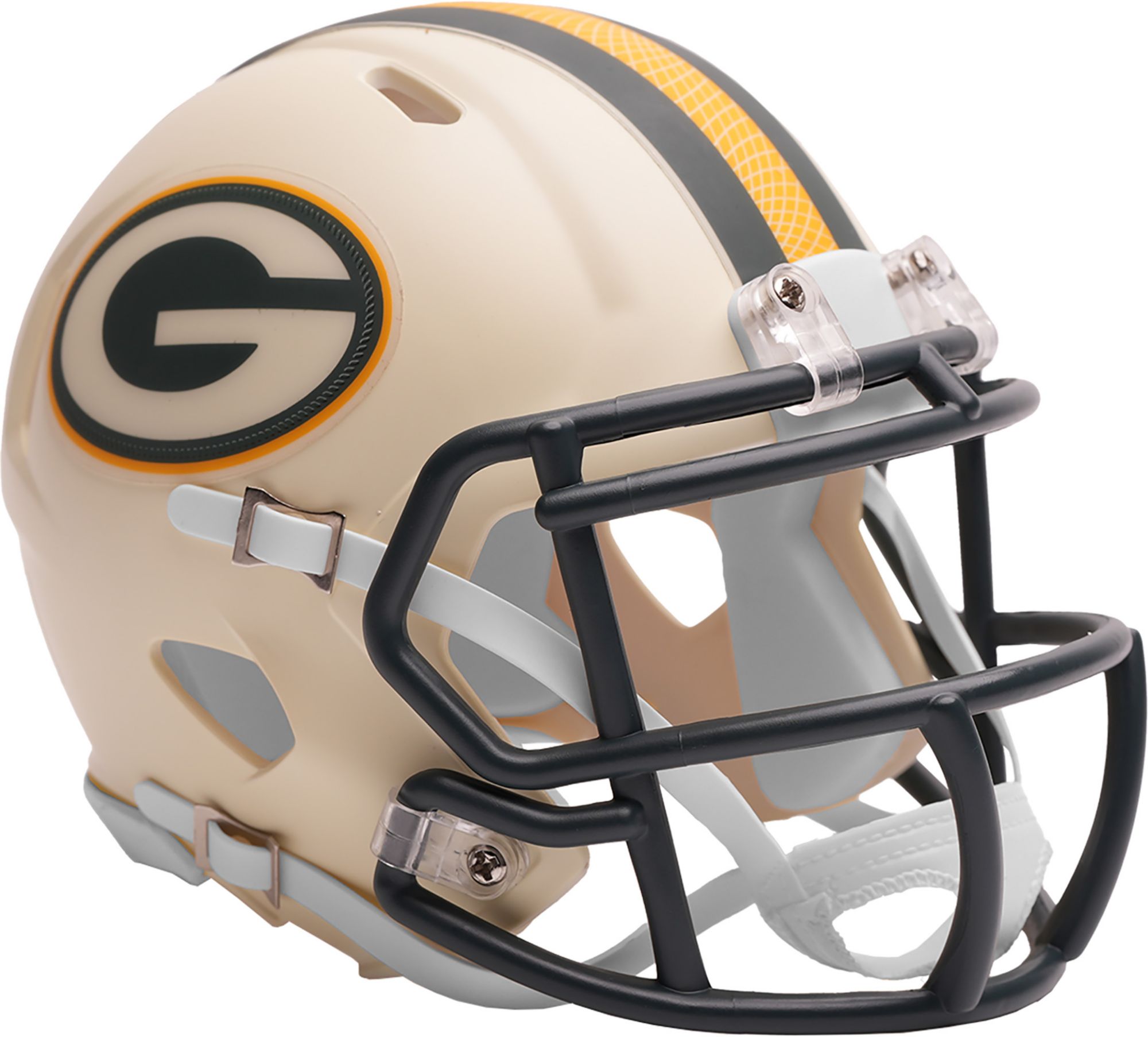 Riddell Green Bay Packers NFL Rivalries Mini Football Helmet