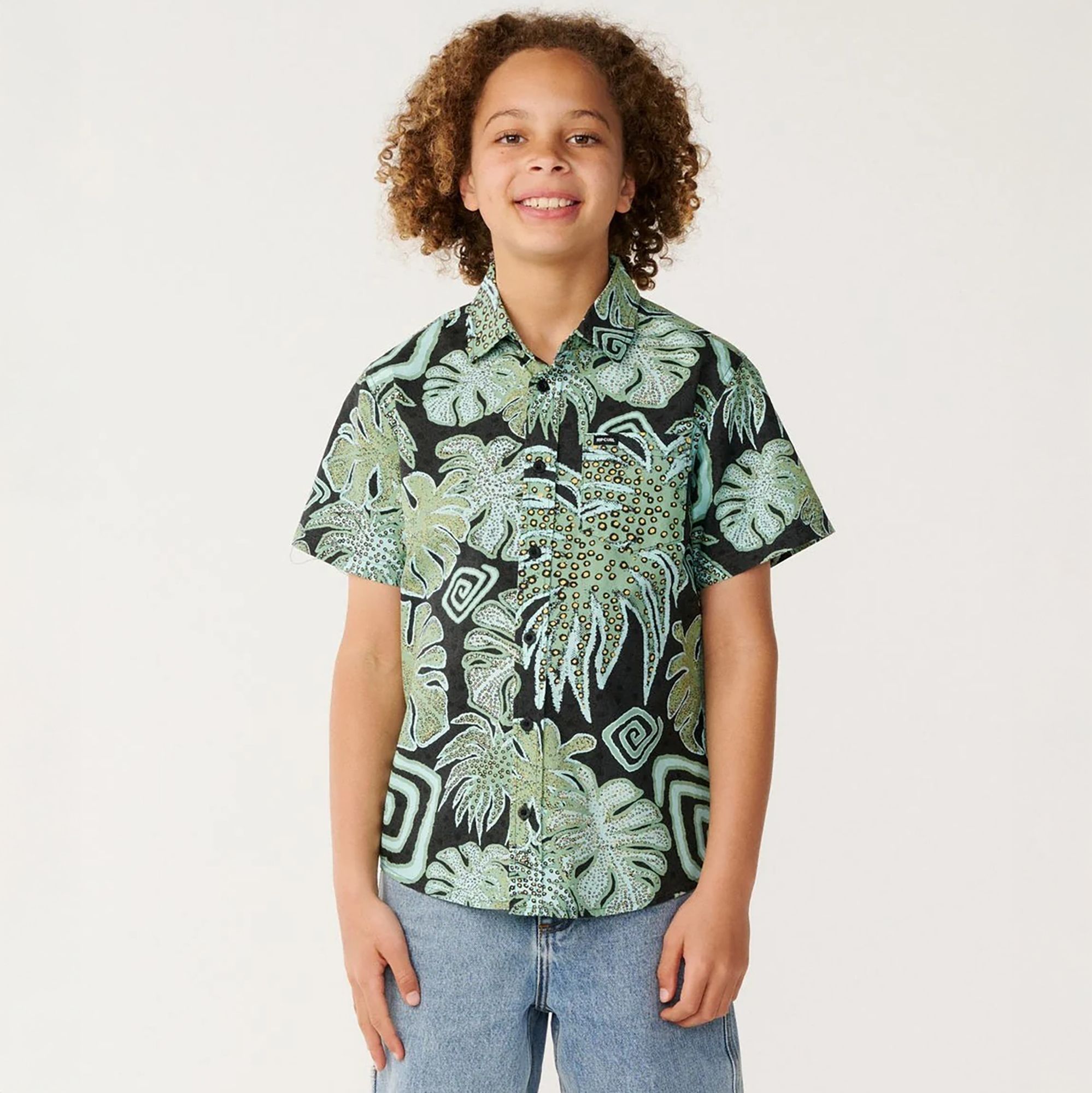 Rip Curl Boys' Barrel Killa Short-Sleeve Shirt