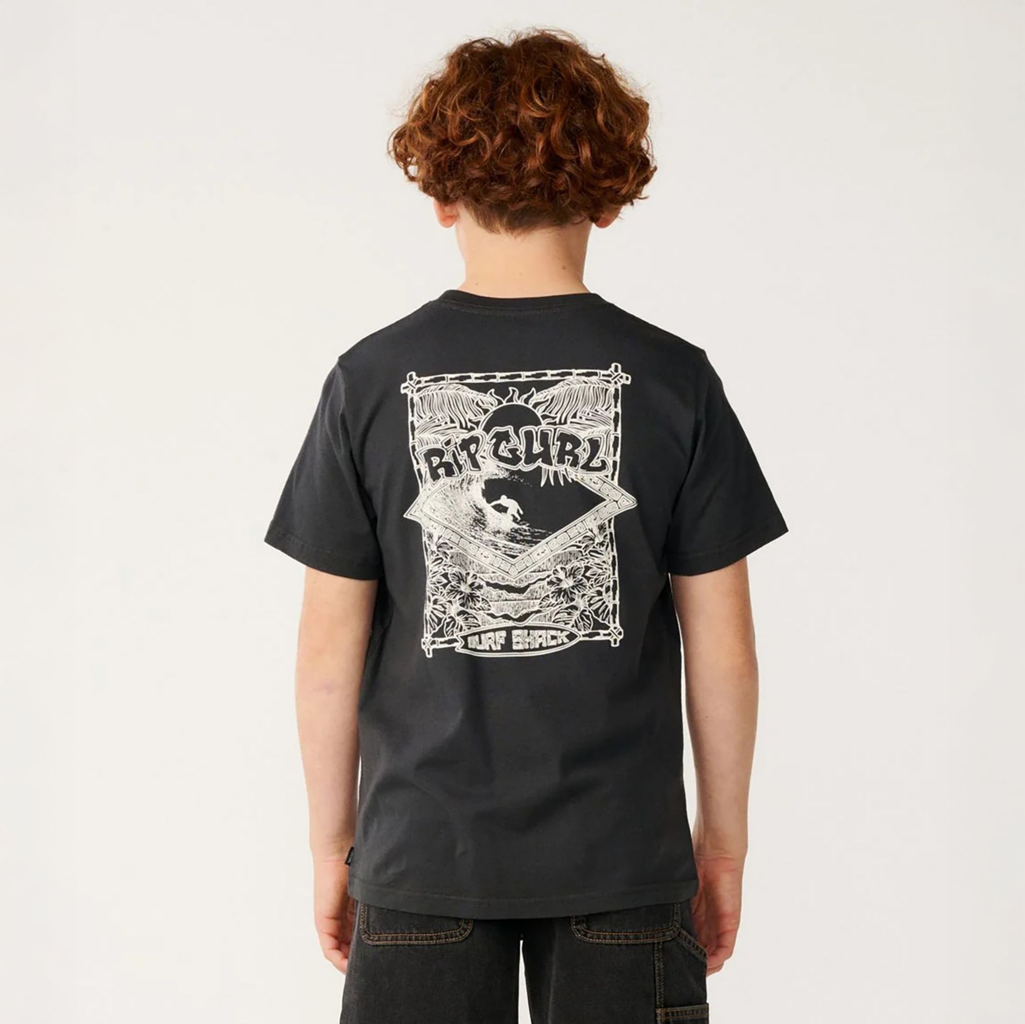 Rip Curl Boys' Surf Shack Art Graphic Tee