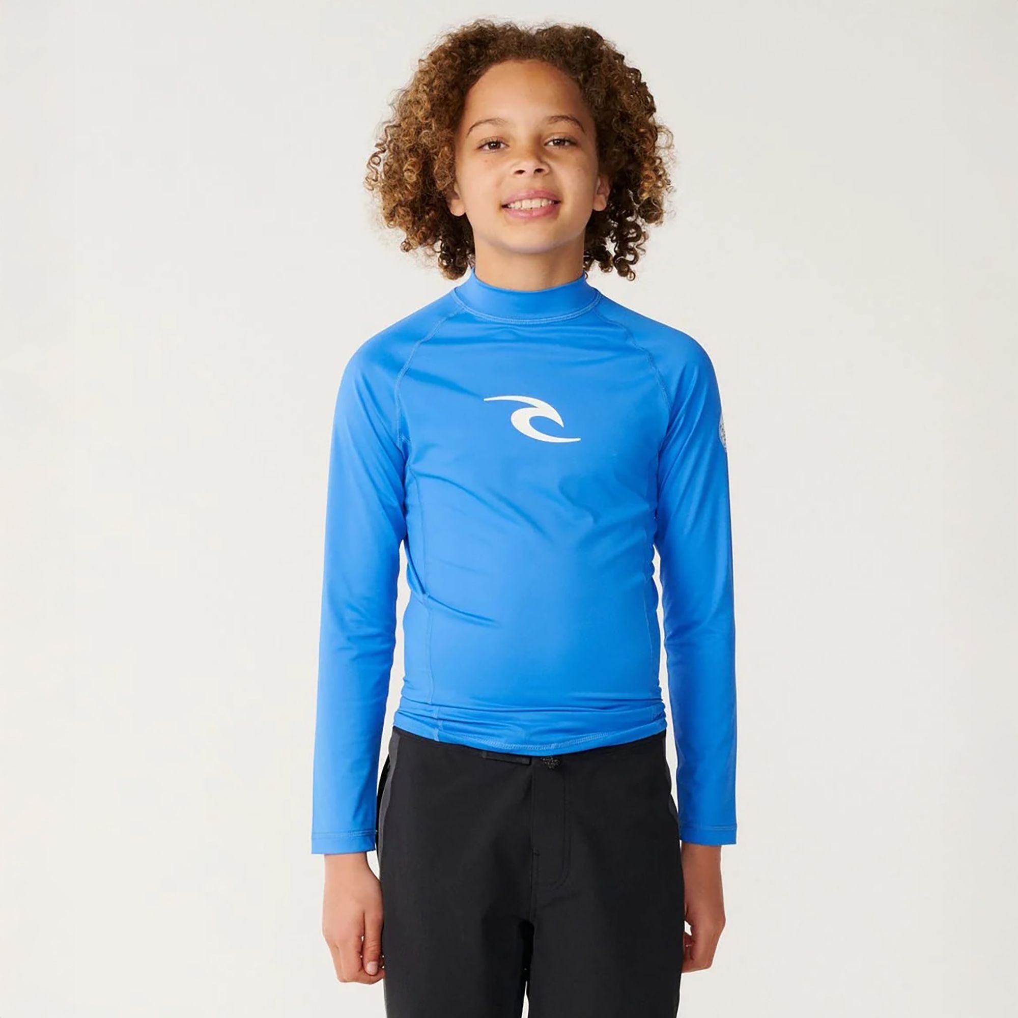 Rip Curl Boys' Waves UPF Long-Sleeve Rashguard