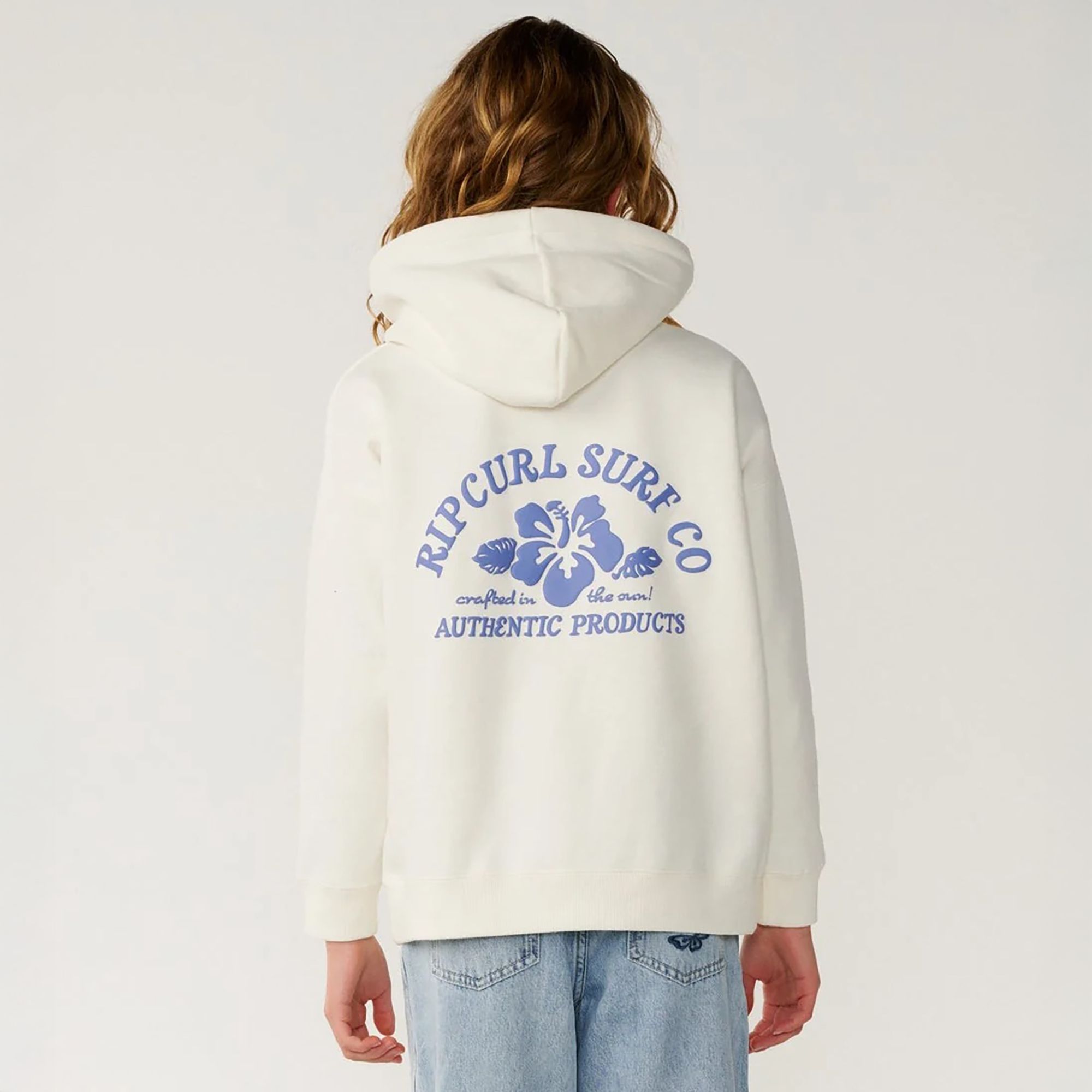 Rip Curl Girls' Surf Puff Heritage Graphic Hoodie