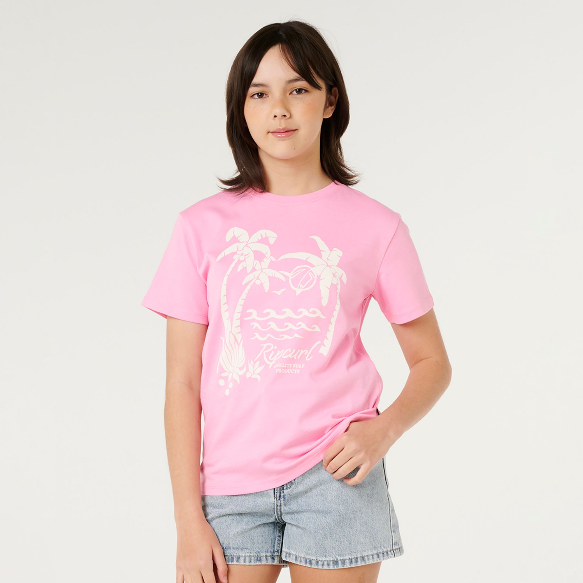 Rip Curl Girls' Moon Standard Graphic Tee