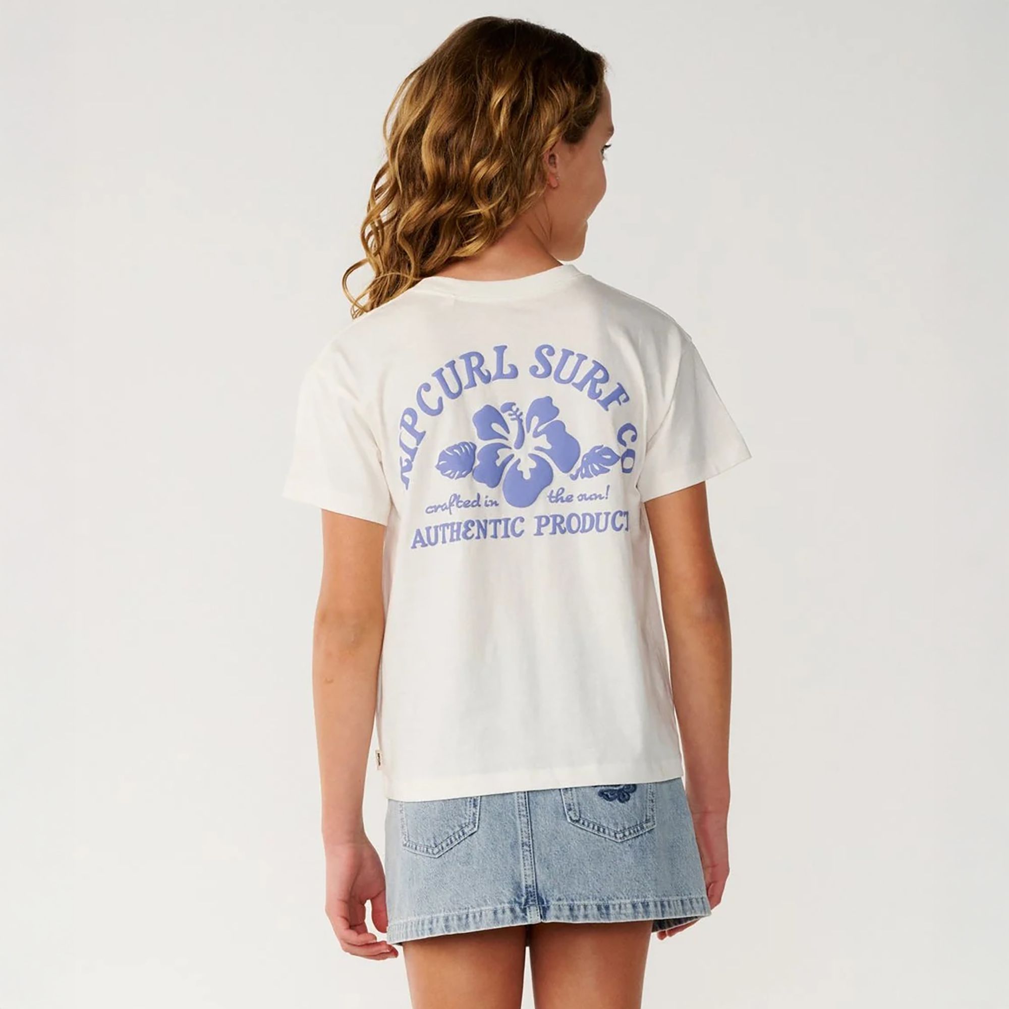Rip Curl Girls' Surf Puff Relaxed Graphic Tee