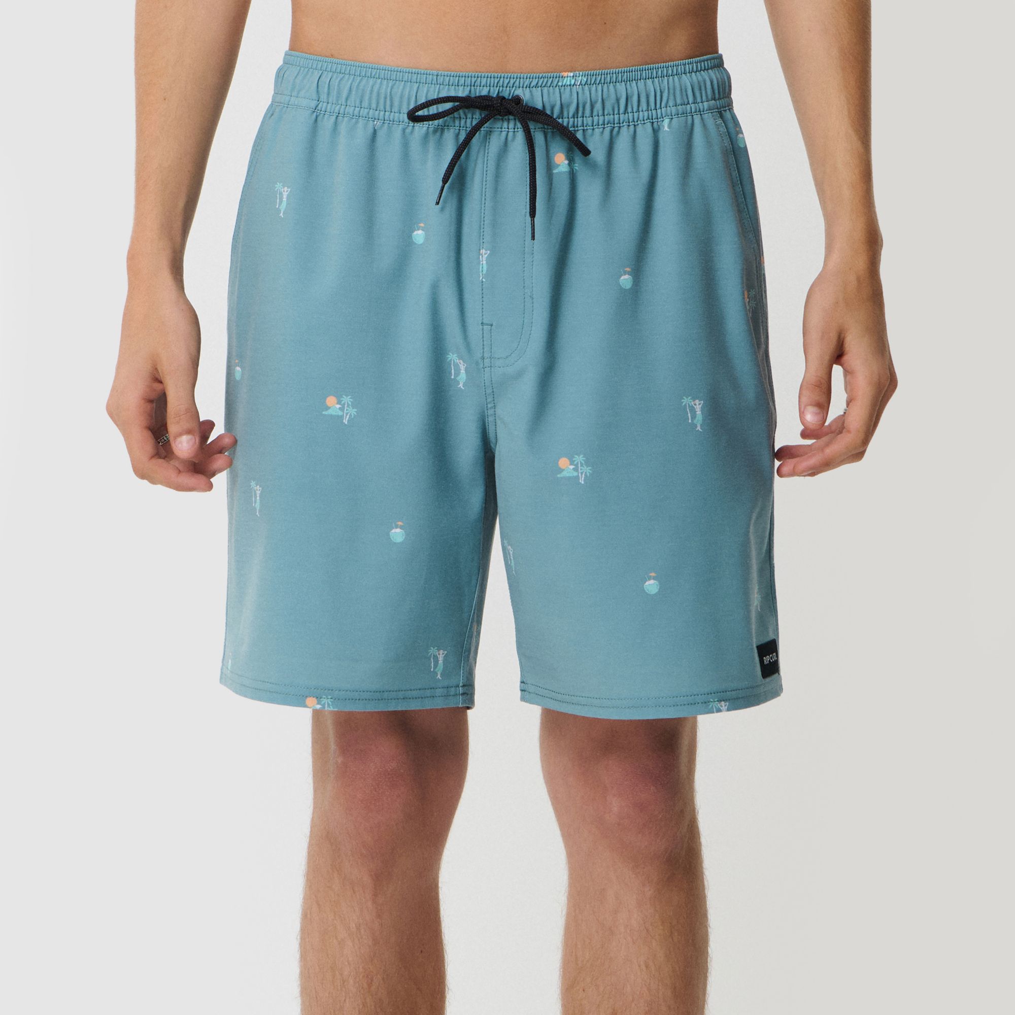Rip Curl Men's Skelly Breach Volley Swim Shorts