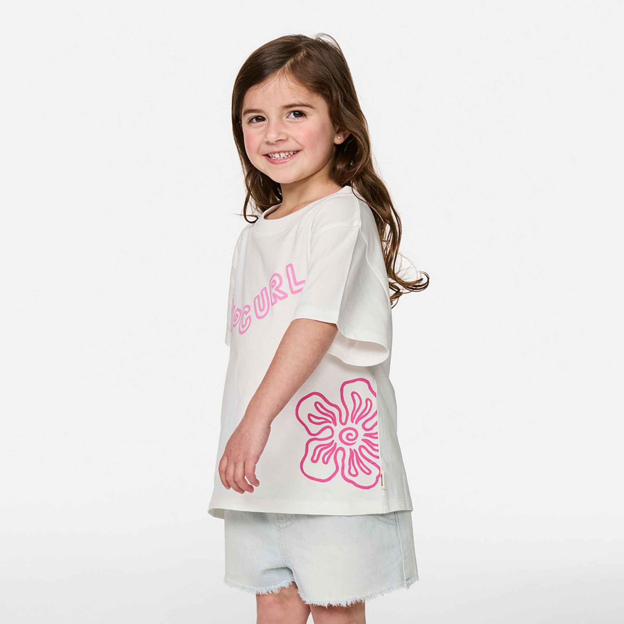 Rip Curl Little Girls' Sunshine Club OG Tee