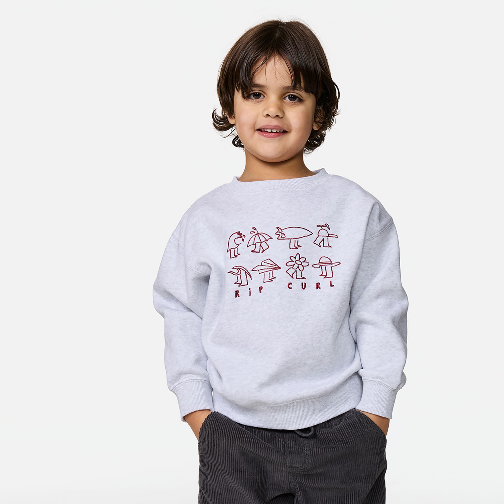 Rip Curl Little Boys' Surf Check Crew