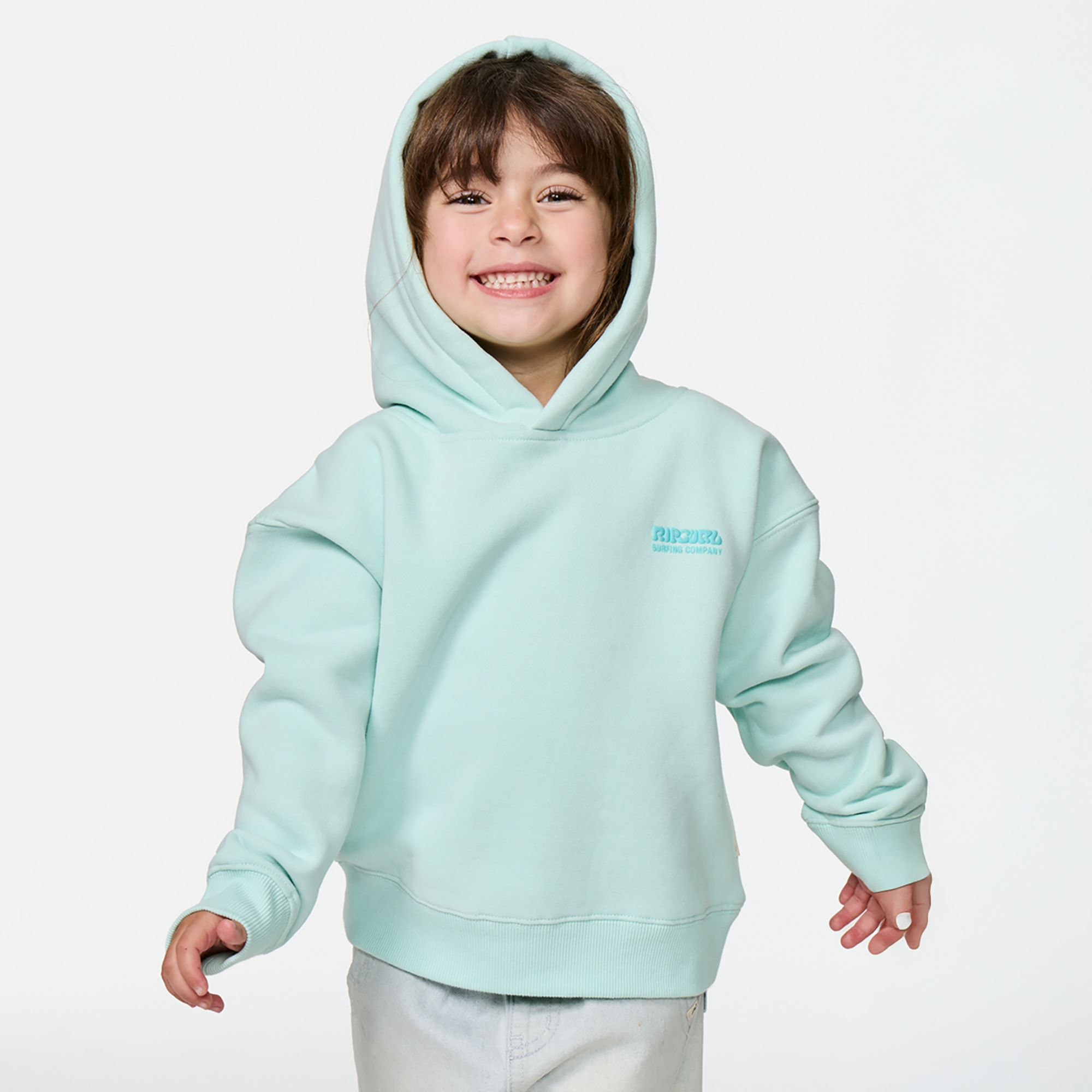 Rip Curl Little Girls' Surf Puff Heritage Hoodie