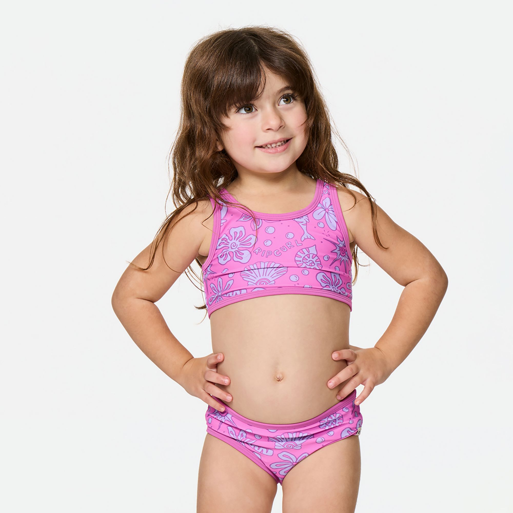 Rip Curl Little Girls' Sunshine Club Bikini Set