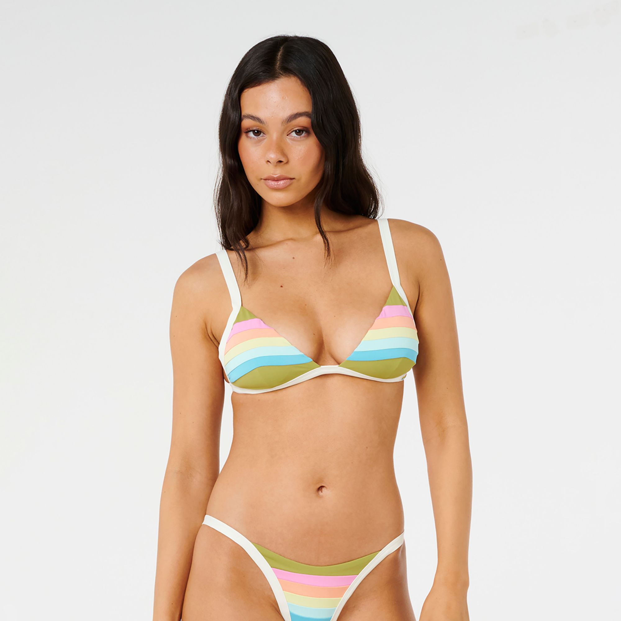 Rip Curl Women's Surf Stripe Fixed Triangle Bikini Top