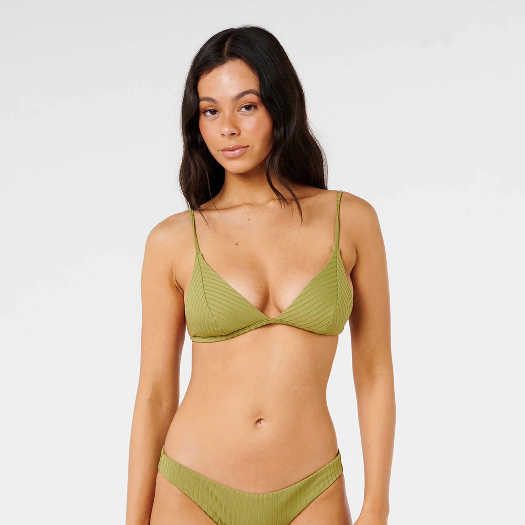 Rip Curl Women's Premium Surf Banded Fixed Triangle Bikini Top