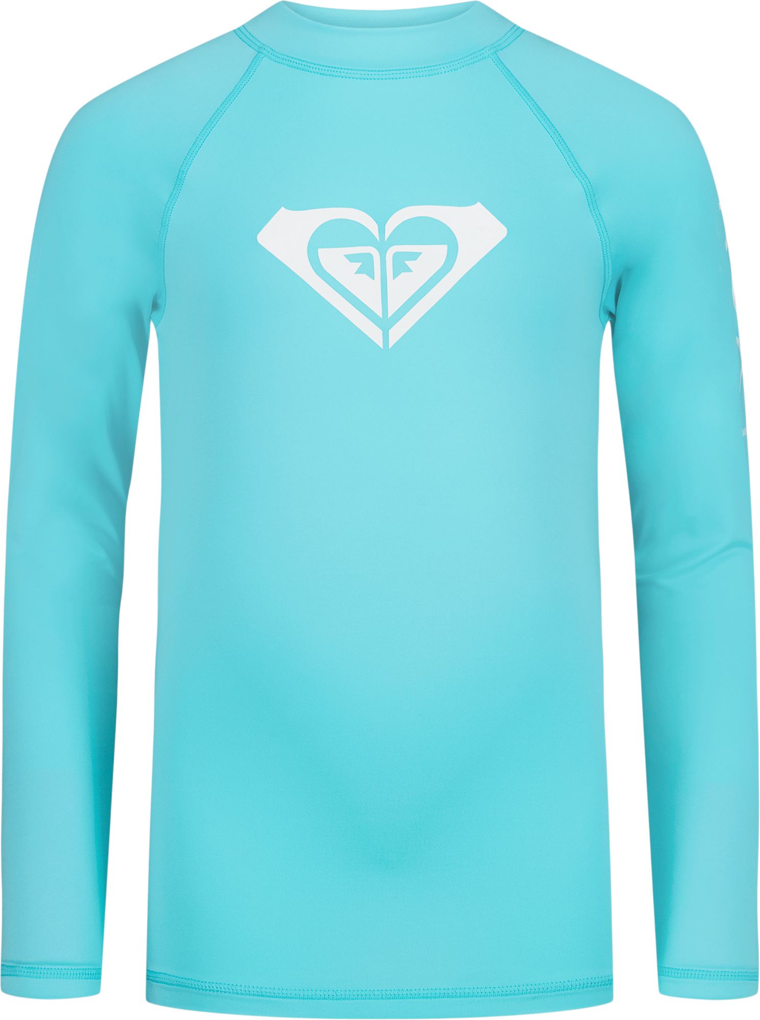 Roxy Girls' Whole Hearted Long Sleeve Rashguard