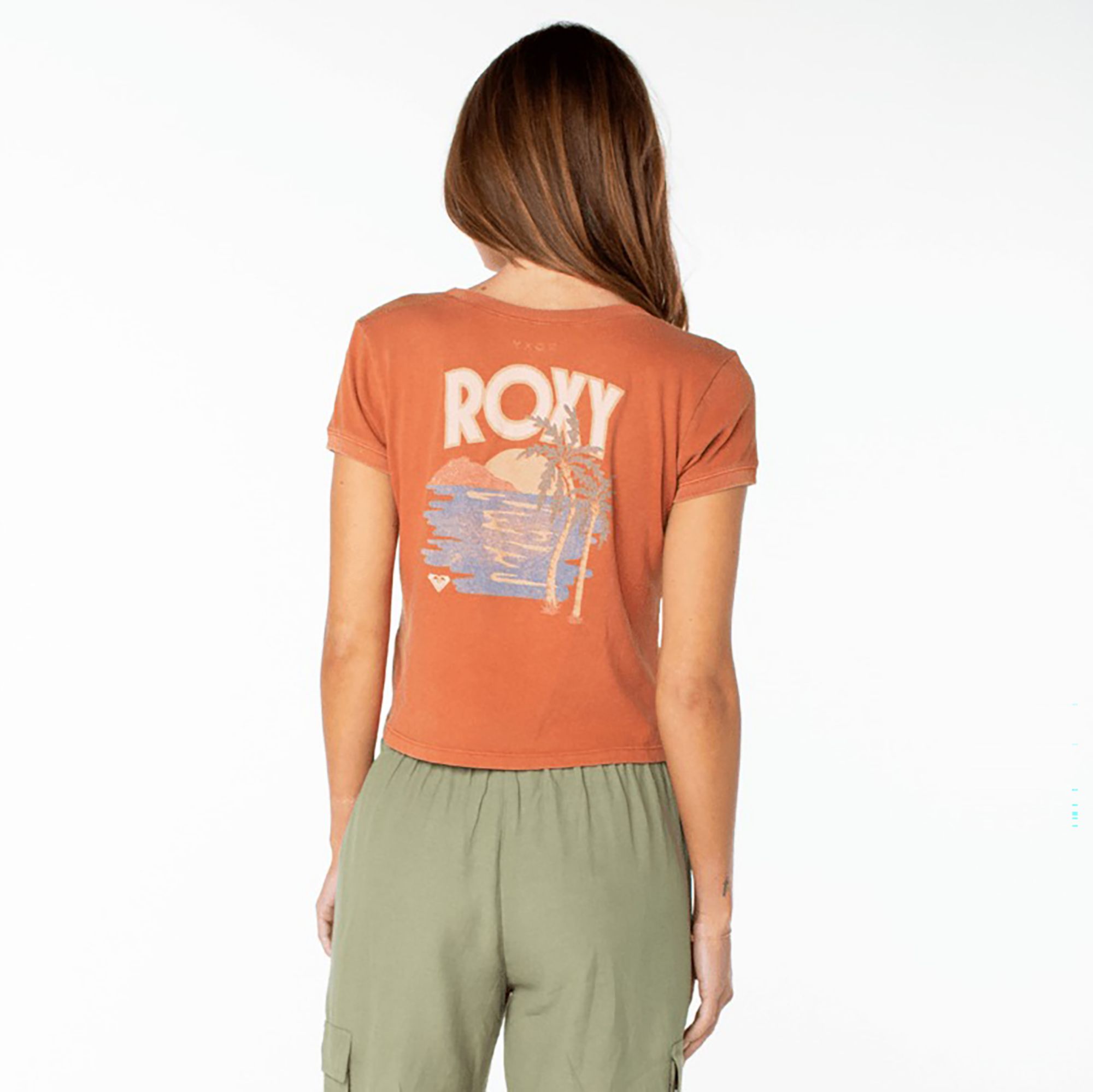 Roxy Women's Spanish Summer Cropped Baby Tee