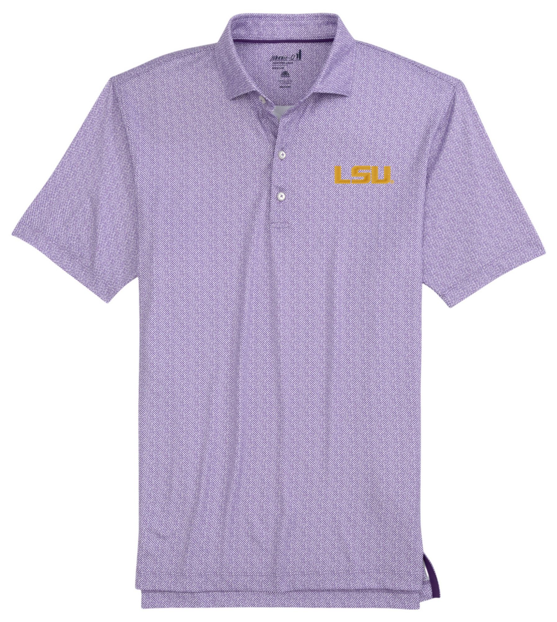 Johnnie-O Men's LSU Tigers Purple Hinson Polo