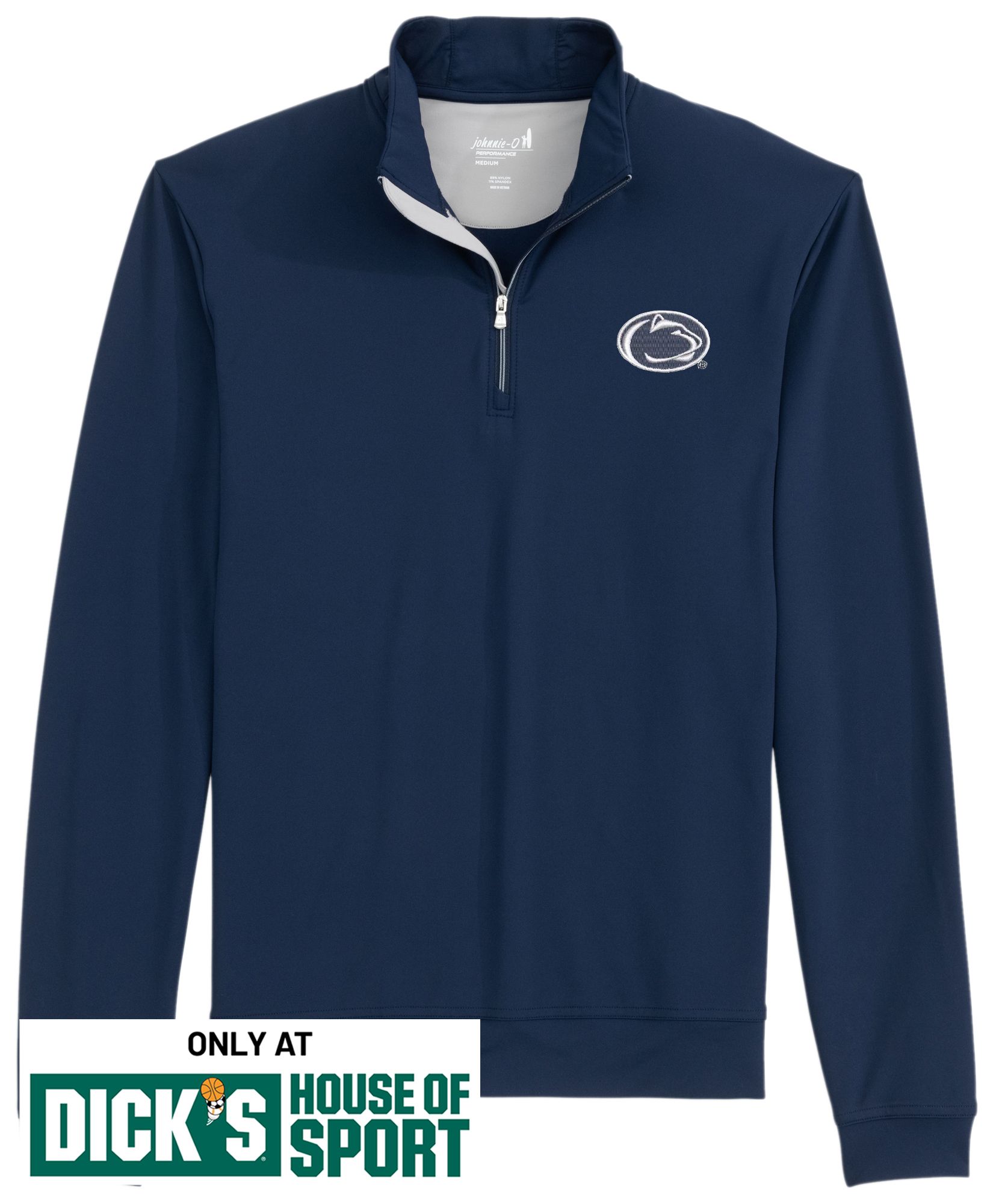 Johnnie-O Men's Penn State Nittany Lions Navy Motion 1/4 Zip Pullover